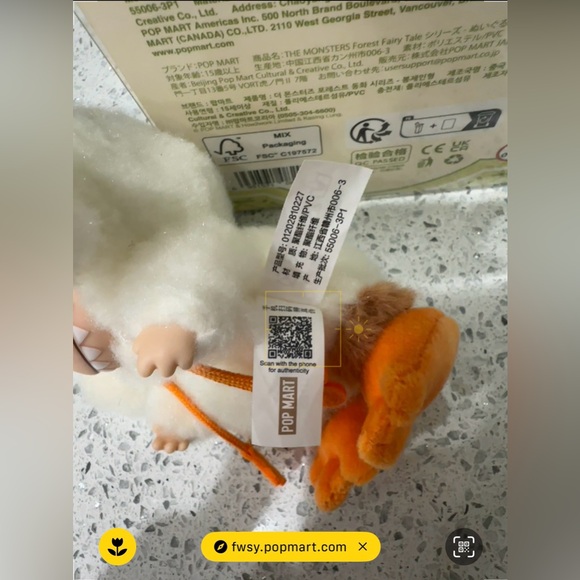 Pop Mart AUTHENTIC Forest Fairy Tale Labubu - Picture 6 of 9